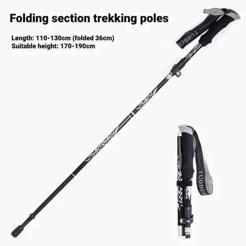 Retractable Trekking Pole with Automatic Mechanism