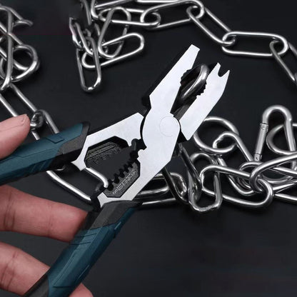 Versatile Wire Stripper Tool with Crimping Functionality | 23 cm