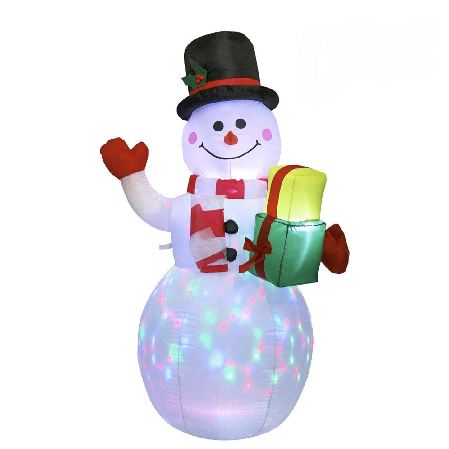 Christmas Ornament Decoration – Snowman or Christmas Tree with Lights