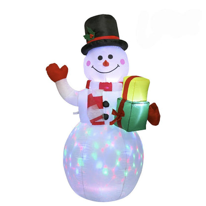 Christmas Ornament Decoration – Snowman or Christmas Tree with Lights