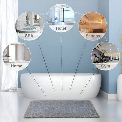 Non-Slip Shower Mat for Safe Steps - Comfortable and Secure