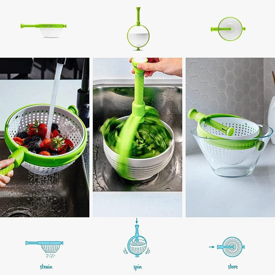 Effortless Salad Preparation Tool - Salad Whisk
