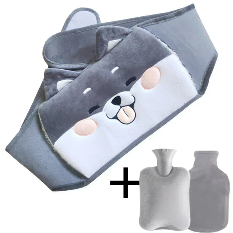 Reusable Plush Heating Pad with Hip Support