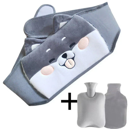 Reusable Plush Heating Pad with Hip Support