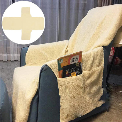 Effortless Makeover of Recliner Chair with 6 Convenient Storage Pockets