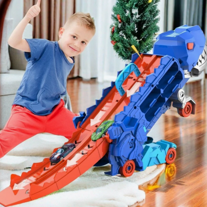 Speed Track Toy Truck with Dinosaur Design
