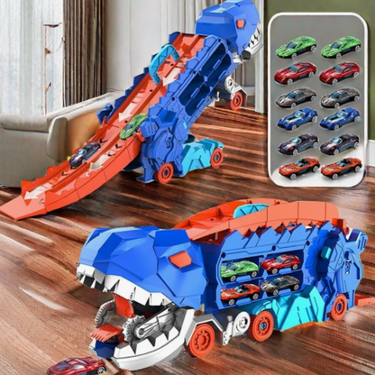 Speed Track Toy Truck with Dinosaur Design