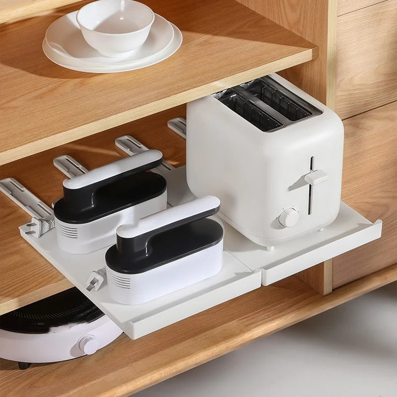 Expandable Drawer Organizer with Guide Rail | Versatile Storage Box