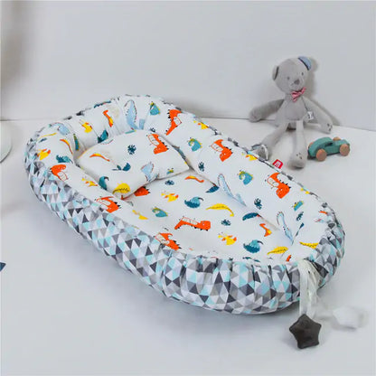Portable Cotton Baby Nest for Safe and Cozy Relaxation