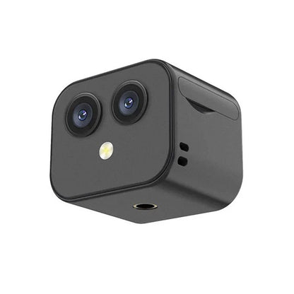 Wireless 4K Security Camera with 170° Wide Angle and Intercom Feature