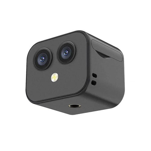 Wireless 4K Security Camera with 170° Wide Angle and Intercom Feature