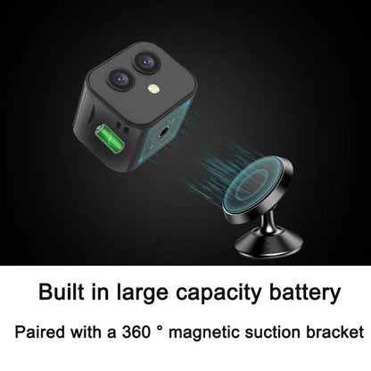 Wireless 4K Security Camera with 170° Wide Angle and Intercom Feature