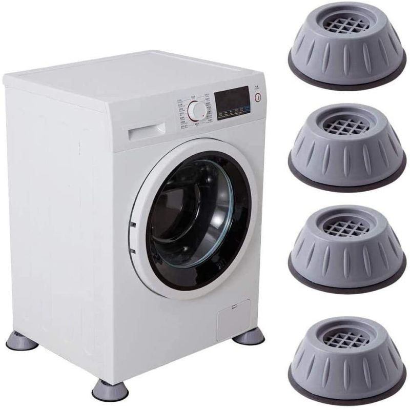 4-Pack Vibration Dampening Support Pads for Appliances