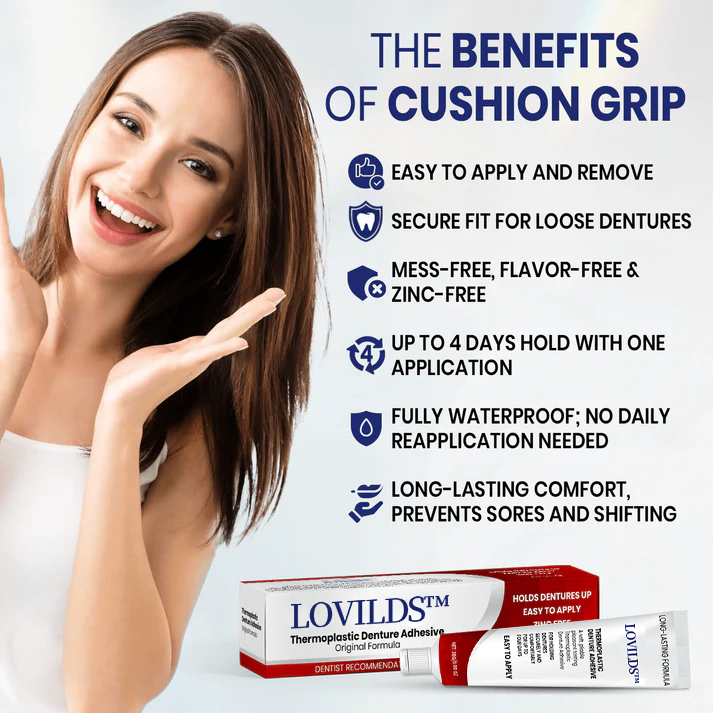 Elevate Your Comfort with Denture Secure Adhesive