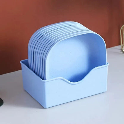 Set of 10 Versatile Bone-Shaped Serving Dishes