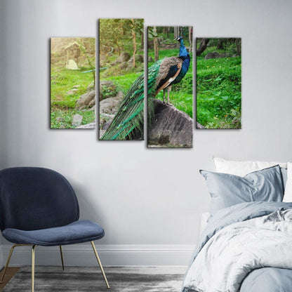 Serene Majesty Canvas Art Set - 4 Panels