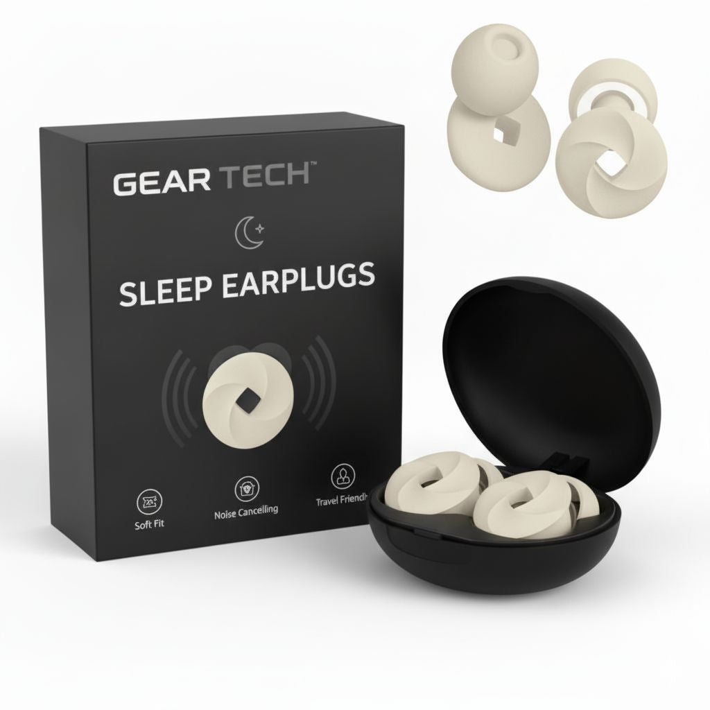 Sleep Earplugs for All-Day Comfort – 33 dB Noise Reduction
