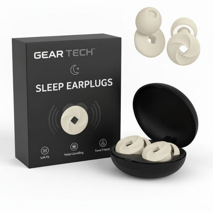 Sleep Earplugs for All-Day Comfort – 33 dB Noise Reduction