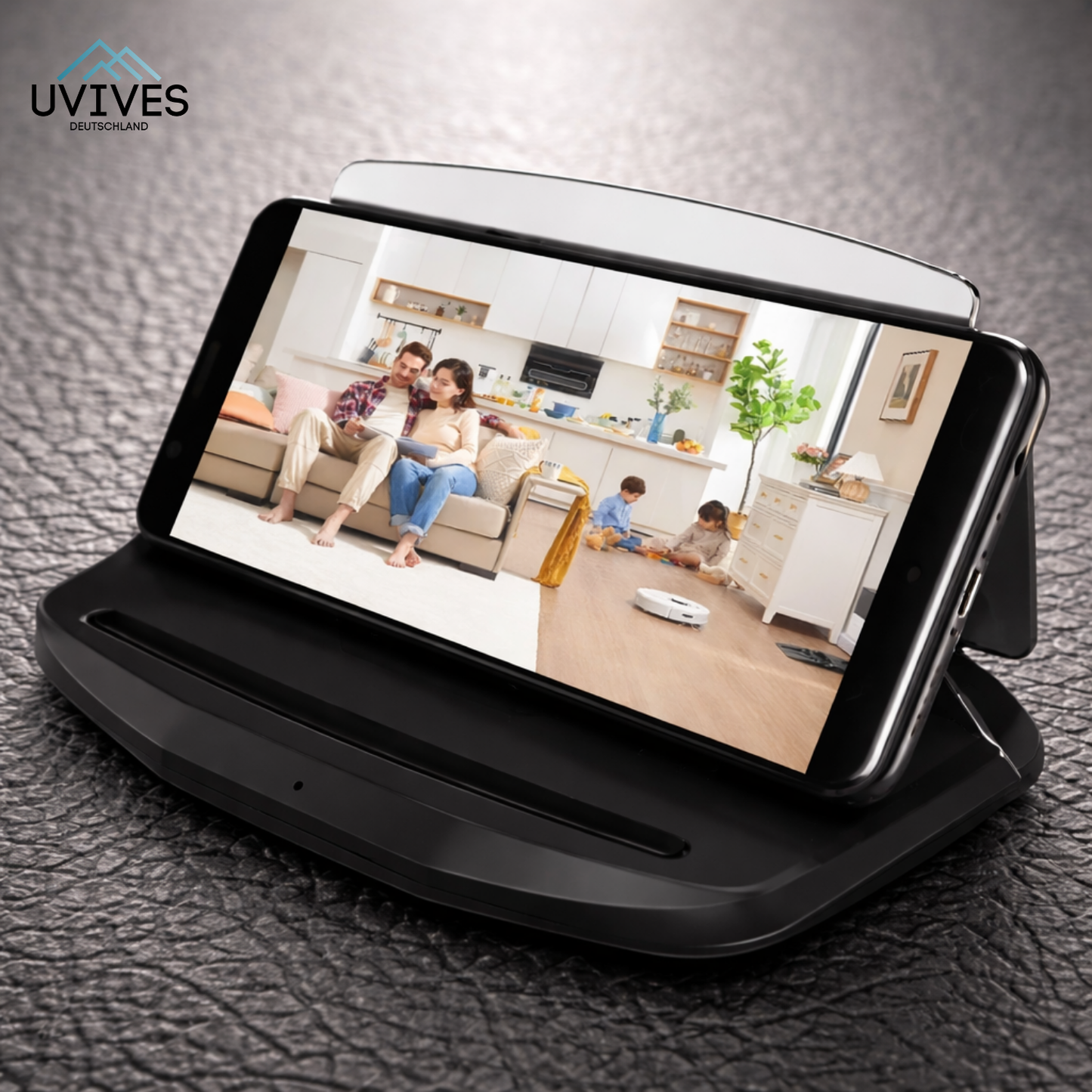 Wireless Charging HUD for Safe and Focused Driving