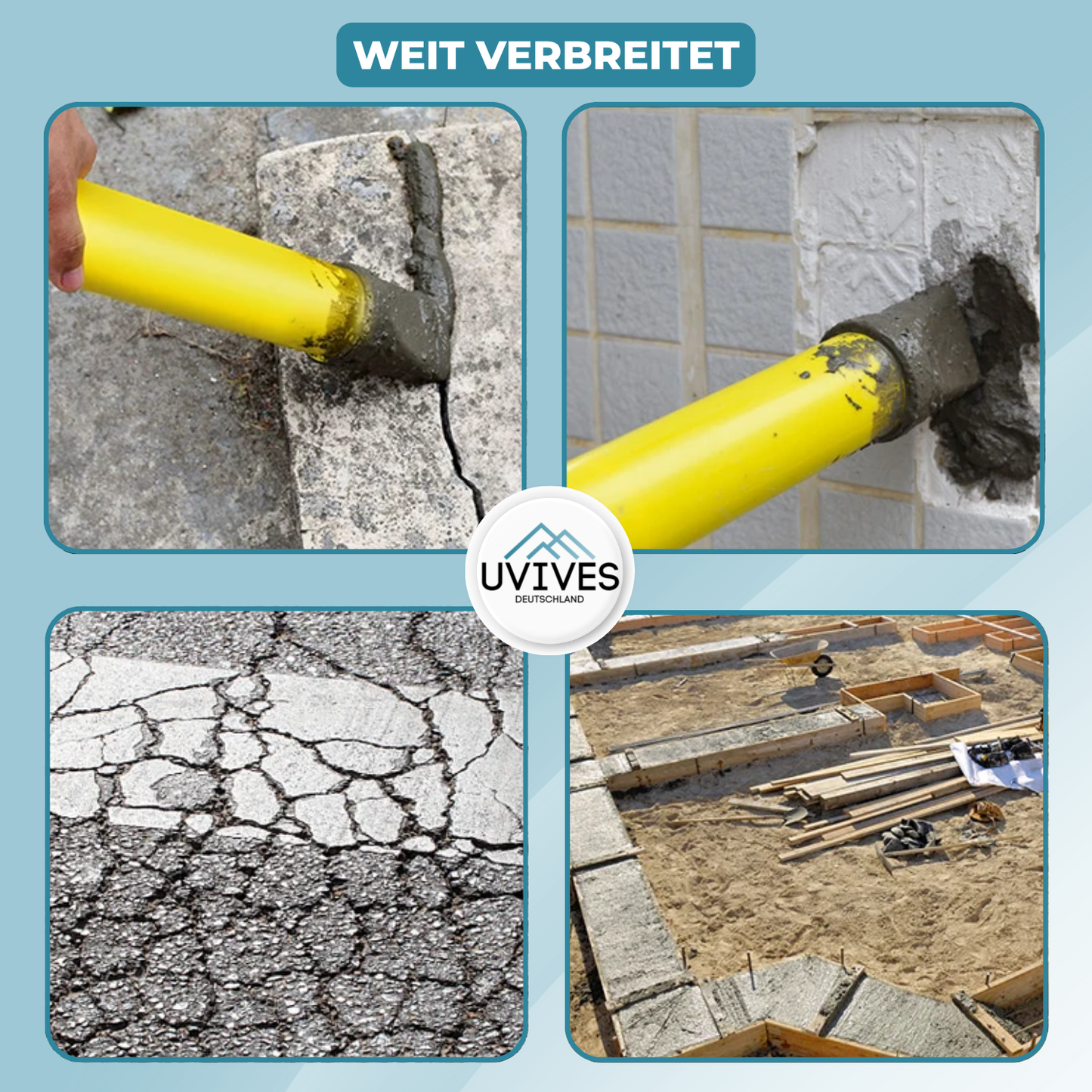 Instant Grout and Crack Repair Solution