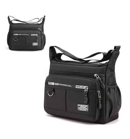 Lightweight Waterproof Shoulder Bag with Spacious Storage