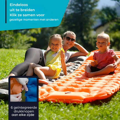 Self-Inflating Air Sleeping Mat – Lightweight, Compact, 10 cm Thickness
