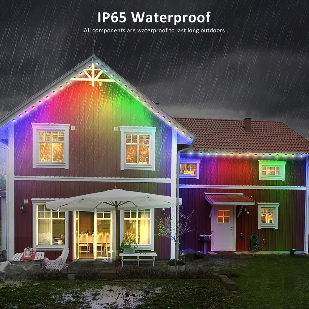 LuminousWave – Smart Color-Change Outdoor Lighting