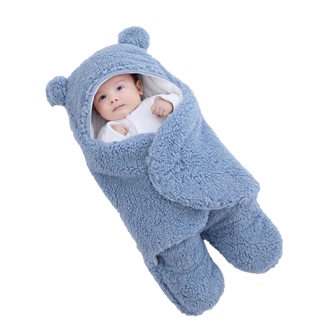 Cozy Bear Swaddle Blanket for Infants