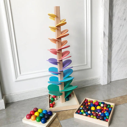 Wooden Montessori Marmoset Tower