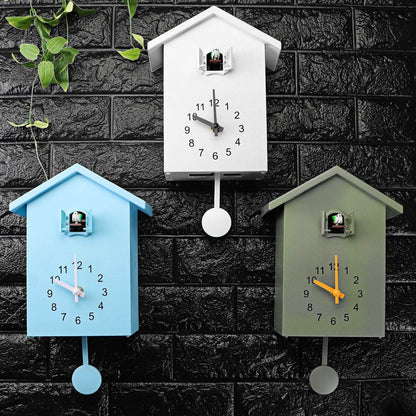 Traditional Wall Clock with Authentic Cuckoo Sound and Cheerful Ticks