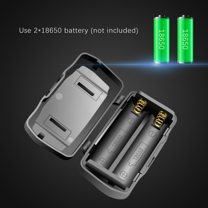 Rechargeable LED Headlamp – White, Red, Green Light, USB & Battery