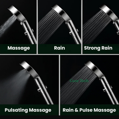 Shower Head with 9-Layer Filtration and Turbo Boost Technology