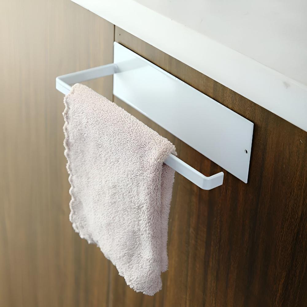 Sleek Wall-Mounted Paper Towel Dispenser & Organizer