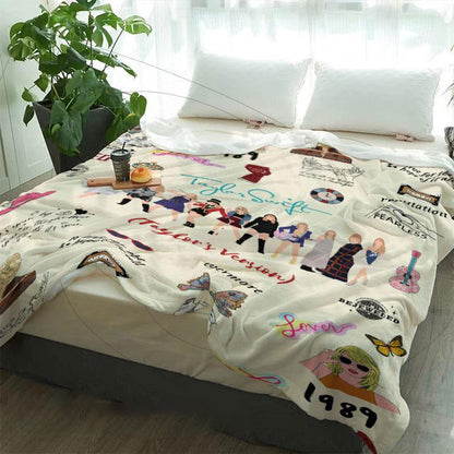 Nap Blanket for Travel and Home Office Use - Swiftmas Design