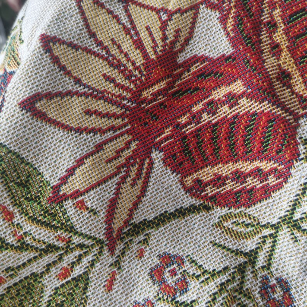 Charming Floral Cozy Blanket for Your Home