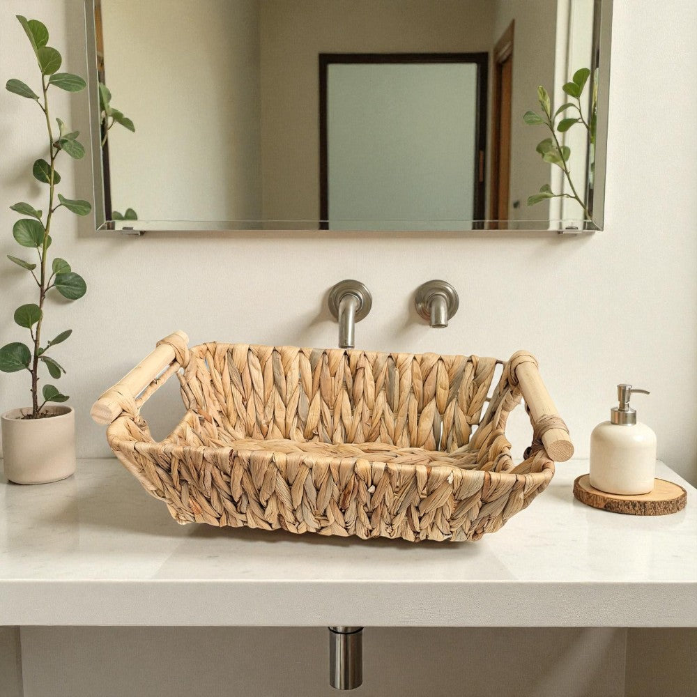 Chic Woven Storage Basket for Effortless Organization