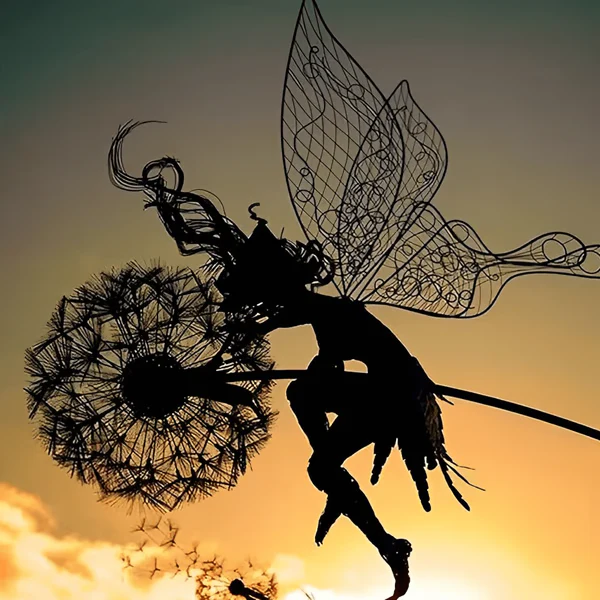 Whimsical Garden Statues for Fairy Decoration