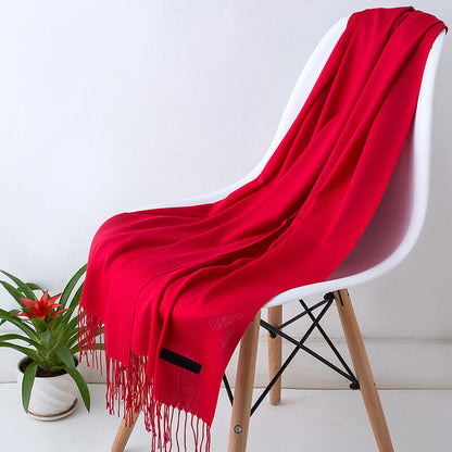 Elegant Cashmere Scarf - Soft, Long Design