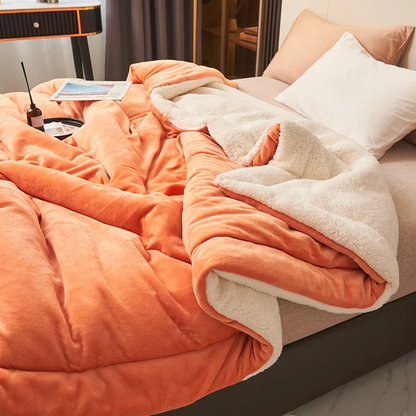Cozy Bedding Fleece Blanket for Warm Comfort