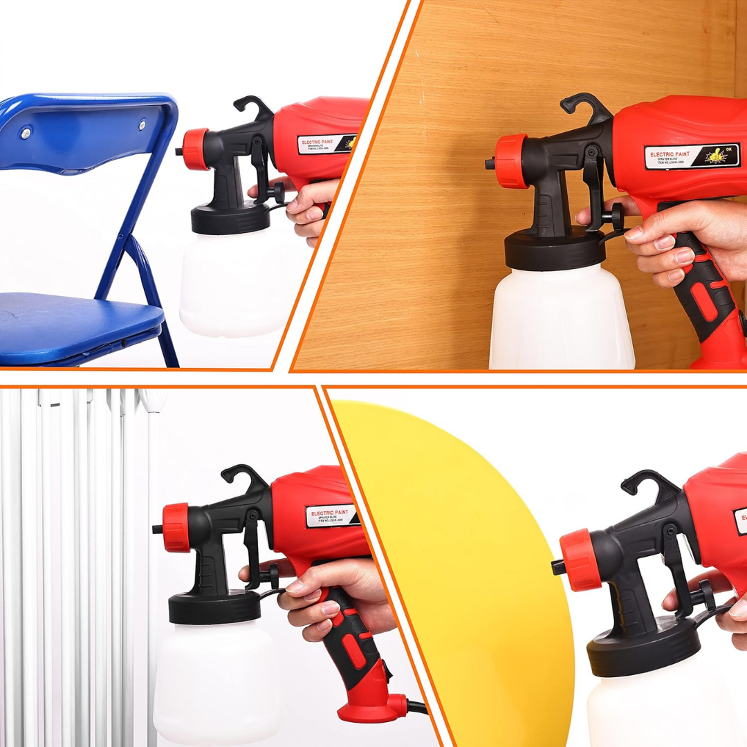 Effortless Paint Application Gun | 500W Sprayer for Quick Coating