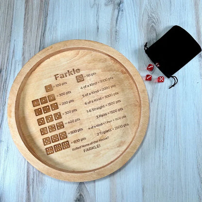Farkle Dice Organizer Tray