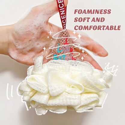Cute Ice Cream Bath Scrub Towel Ball