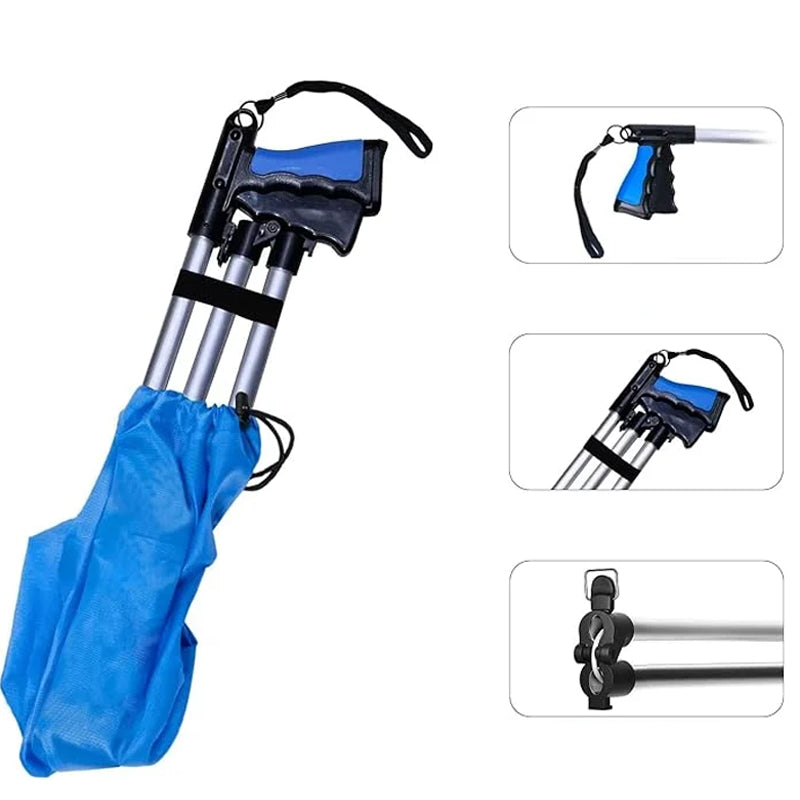 Versatile Reach Tool with 360° Rotating Grip