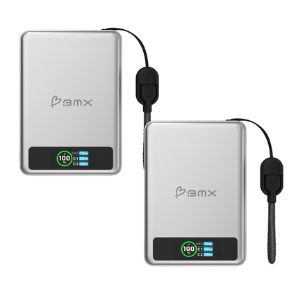 Dual Magnetic 10000 mAh Power Banks | 30W USB-C Fast Charging