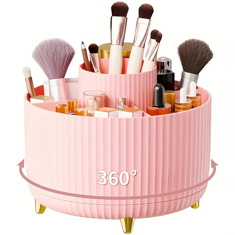 Makeup Organizer with 360° Rotation