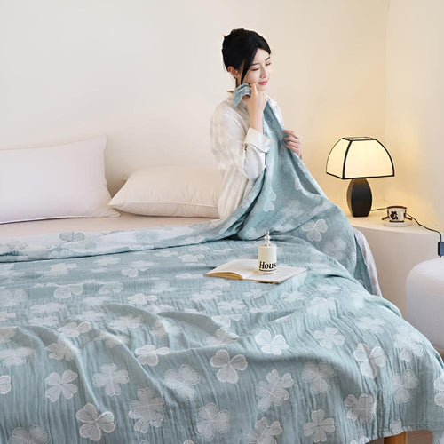 Nature's Touch Organic Cotton Comfort Blanket