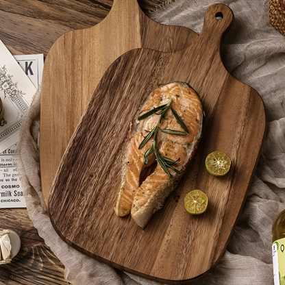Elegant Solid Wood Serving Tray for Every Occasion