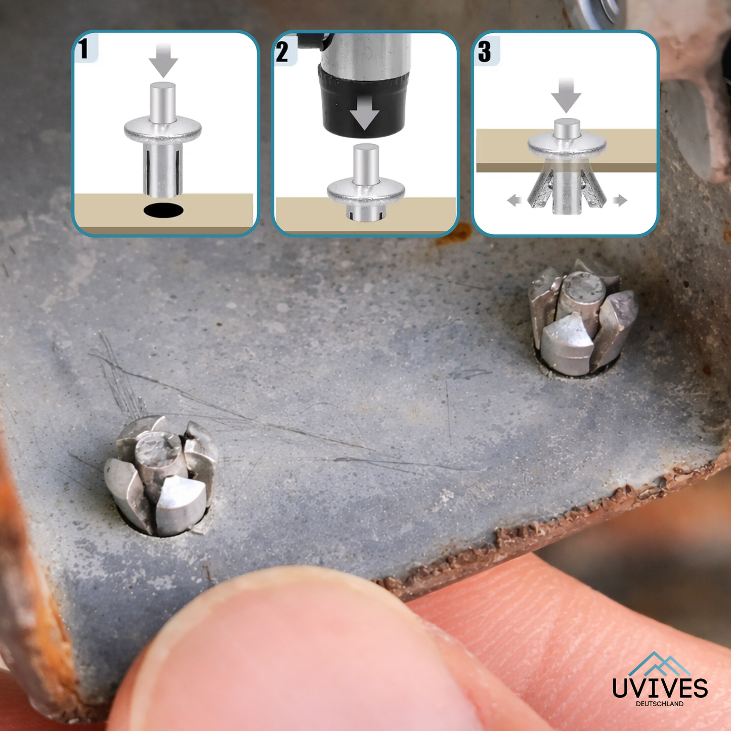 Effortless Hammer Riveting Process – Fast and Strong Without Tools