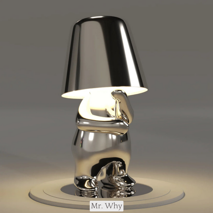 Rechargeable LED Table Lamp with Dimmable Warm White Light – Wireless Design
