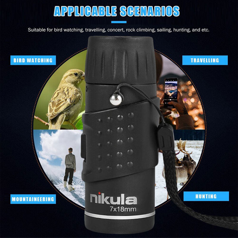 Compact Pocket Telescope for Outdoor Adventures